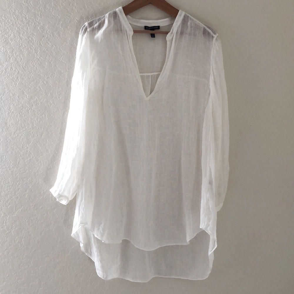 Eileen Fisher Linen Tunic